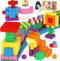 80PCS Magnetic Blocks, Magnetic Building Blocks for Kids Ages 3 4 5