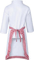 KAIPUTE 3-12 Kids Chef Costume for Boys Girls Kitchen Cooking Party Cosplay Years