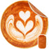 Love Coffee Latte Blanket,300GSM Double Sided Giant Funny Gift Throw with Coffee Latte Pouch,Realistic Super Soft Food Blanket,Novelty Sofa Blanket for Kids/Pets and Adults by Bnuitland