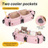 GT2, 2 Boomistry Double Stroller Organizer for Bob Duallie and Baby Jogger City Mini Double Stroller Caddy Organizers