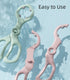 Baby Bottle Tong, Anti-Slip Pacifier Bottle Tongs, Silicone Baby Safety Bottle Holder, Scissor Design Multi-Functional