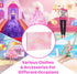 101 Set 11.5 Inch 5 12 2 2 2 10 Ecore Fun Pcs Doll Clothes and Accessories for Dolls - Wedding Gowns Fashion Dresses