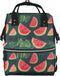 DWVTSLH One in a Melon Diaper Bag Backpack Multifunction Nappy Bags Waterproof Mummy