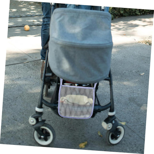 Durable Net Storage Bag for Strollers - Baby Essentials Organizer