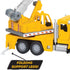 7-Inch 3+ Driven by Battat Crane Truck Toy with Lights & Sounds, Movable Parts, Construction Vehicle for Boys & Girls