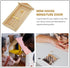Wooden Dollhouse Door, Mini Wooden Door 1:12 Scale for Dolls DIY Dollhouse Furniture Accessories