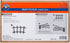 12-Piece Pack 2-Rail 1:24 Sets, 4+ Lionel Ready-to-Play Curved Model Train Track Black Plastic Ready-to-Play Expansion