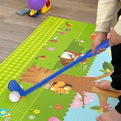 Set,Outdoor/Indoor Plastic Mini Golf Clubs for Toddlers,Kids Golf Clubs Golf Toys Christmas Birthday Present for Boys