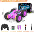 360 4WD Terucle Remote Control Car, Rc Cars Stunt RC Car Toys New Upgraded Strip Lights and Headlights Girl Toys