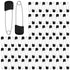 HJZHII 100Pcs Diaper Pins Safety 2.2 Inch Plastic Head Cloth Diaper Nappy Pins
