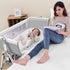 20" 33" 2'' Baby Bassinet Mattress, Breathable, Premium Foam, Hypoallergenic, Non-Toxic, Oval Shaped with Removal