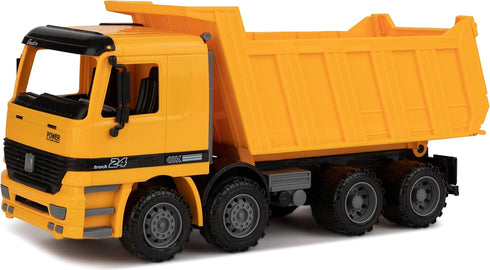 Toy To Enjoy Excavator & Dump Truck Toy Set of 2, Moveable Claw & Lifting Back, Construction Vehicle for Kids