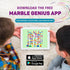 30pcs Set 4+, Marble Genius Tubes, Marble Run Accessory for Kids Ages Fun Building & Learning Educational Construction