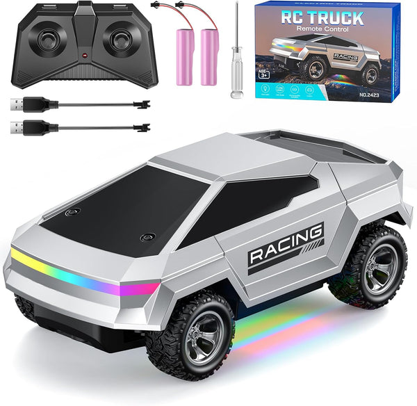 Remote Control Car, 1:24 Scale Pick-up RC Truck, 2WD High Speed All