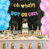 50 Pcs It's a Boy Girl Balloons, 12inch Light Blue Pink Latex Balloons for Baby Shower Birthday Party Decorations