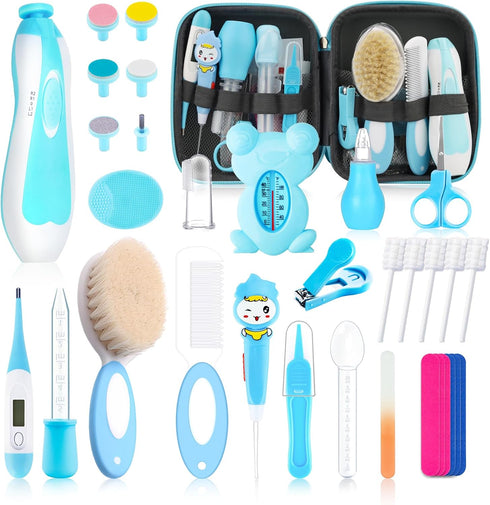 Baby Healthcare and Grooming Kit, 38PCS Upgraded Safety Baby Care Set, Newborn Nursery Health Care Products
