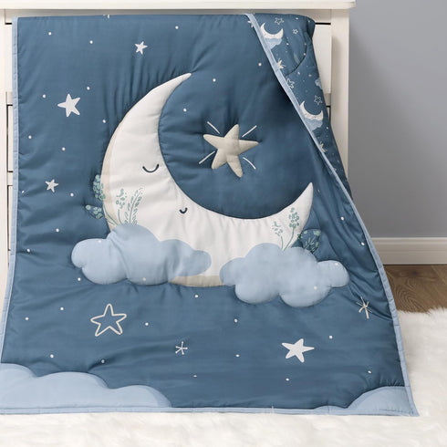 3 Set Set, The Peanutshell Piece Celestial Serenity Baby Crib Bedding Boy Nursery Decor Boy Crib Comforter Boho Neutral