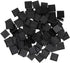 Evemodel 100PCS 25mm Square Black Miniature Model Bases for Tabletop or Miniature Wargames (25mm, 100PCS)