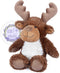 Heatable Coolable Moose Stuffed Animals, Microwavable Heating Pad for Cramps, Lavender Scent Plush Toys for Anxiety