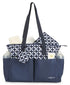 Baby Boom 4Piece Set, Ivy Tote Diaper Bag Navy, One Size