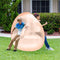 Water Ball Bubble Ball for Adults, 47'' Inflatable Soft Rubber Beach Ball for Outdoor Parties