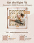 47x47 Blissful Diary Baby Play Mat, Infant Play Mat for Playpen, Thicken Foam Cushioned Baby Mat for Floor, Non-Slip