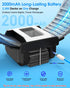 12 10 Rechargeable Automatic Card Shuffler Dual Modes (Auto & Semi-Auto), Deck Capacity with Leather Case & Waterproof
