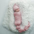 Bayceen Large Jersey Knitted Swaddle Blanket for Baby, Soft Stretchy Receiving Blanket with Hat, 47 x 47 Inches (Rose)