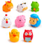 Munchkin Baby Bath Toy Squirts, Farm Animal Squirters, 8 Pack, for Babies and Toddlers 9 Months Up
