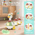 6 8 10 12 Tummy Set 1 Hestiasko Baby Toys Months, Time Duck Toy, Musical Dancing Duck with Lights & Sounds, Crawling