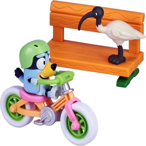 Bluey Bicycle Vehicle and 2.5-3" Figure Pack