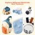6-12 1-3 Set Youuys Travel Sensory Toys for Babies Months & Toddlers Year Old On-The-Go Montessori Soft Stuffed Animal
