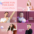 YLL 2 3, 4, 5, 6, 7, 8, 9, 10+ Mini Karaoke Machine for Kids Adults, Portable Bluetooth Speaker with Wireless