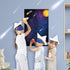 32 Solar System Party Games - Pin The Planets, Large Space Game Poster with Planet Stickers