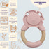PREMIUM Baby Teething Toys, Silicone Teether for Pain Relief, Cooling Gum Chew Toy, BPA Free, Lion