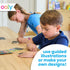 Ooly Mini Scratch & Scribble Art Kit, Friendly Fish, Colorful Scratch Book for Kids Ages 6 and Up, Creative Activity