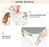 CZXW 52" 28" Watercolor Horses and Flowers Crib Sheets Fitted x Natural Cotton Soft & Breathable for Baby Crib Mattress