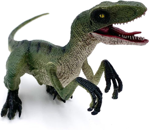 Gemini&Genius Velociraptor Dinosaur Toy for Kids, Raptor Action Figure, Dino Collection, Gifts, Room Decoration