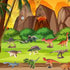 RUSON 12 Pcs Mini Dinosaur Animals Figures Toys, Realistic Dinosaur Playset Figurines, Cake Topper Toy Set
