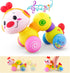 Vanmor Baby Toys 6-12 Months, Infant Musical Caterpillar Crawling Toy, Press and