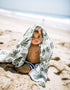 Little Unicorn Tropical Leaf Cotton Muslin Swaddle Blanket | Large 47” x 47” | 100% Cotton | Super Soft | Newborns
