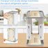 Tcwhniev 1700ml 8.1 6.5 4.7 Freeze Organizer for Breast Milk Storage Bags, Breast Milk Freezer Storage Organizer