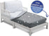 4-Piece Set 2-in-1 Delta Reversible Toddler Bedding - Fitted Sheet, Top Sheet, Pillowcase, Comforter - For Boys, Dusty