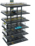 1/64 15 Scale Die-cast Model Car Display Case Organizer - Parking Garage Diorama Compatible with Hot Wheels Matchbox