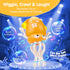 Tummy 3 4 5 6 hahaland Dancing Octopus Baby Toys, Magic Musical Crawling Time Toy, Toddler Sensory Toys for Year Old