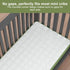 3" 38" Lx24 Mini Mattress, W Premium Foam Mattresses, Soft Pure Cotton Breathable Cover Fabric, Waffle Grid