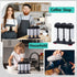 Havawish 1 Pack 3 Glass(7.3 3.7 7.5) Water Bottle Cleaning Brush with Suction Base, Head Bristle Bar Glass Washer