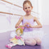 June Garden 16" Polina Ballerina Princess Doll - Soft Plush Stuffed Toy in Pink Outfit - Gift for Toddler Girls