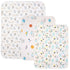1 37.5x27.5 Inch 2 27.5X22 inch 3 Pack Baby Portable Changing Pad Changing Table Pads Diaper Changing mat Liners Large