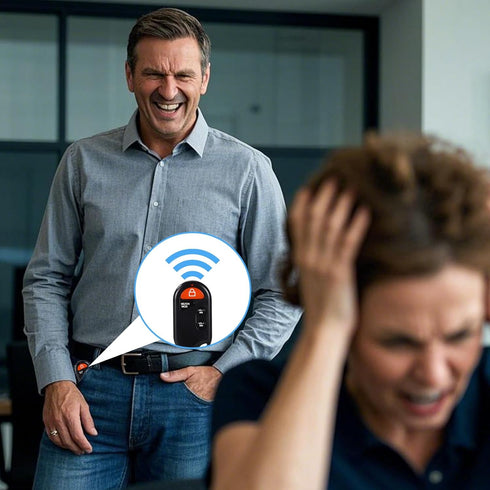 BTFO 2pcs Hidden Cricket Voice Maker, Black Prank Funny Office Prankster Stuff Beeping Noise Sound Prank Device